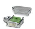 D-Sub Connector Kit, DA-15 Plug, Screw Terminal, ABS